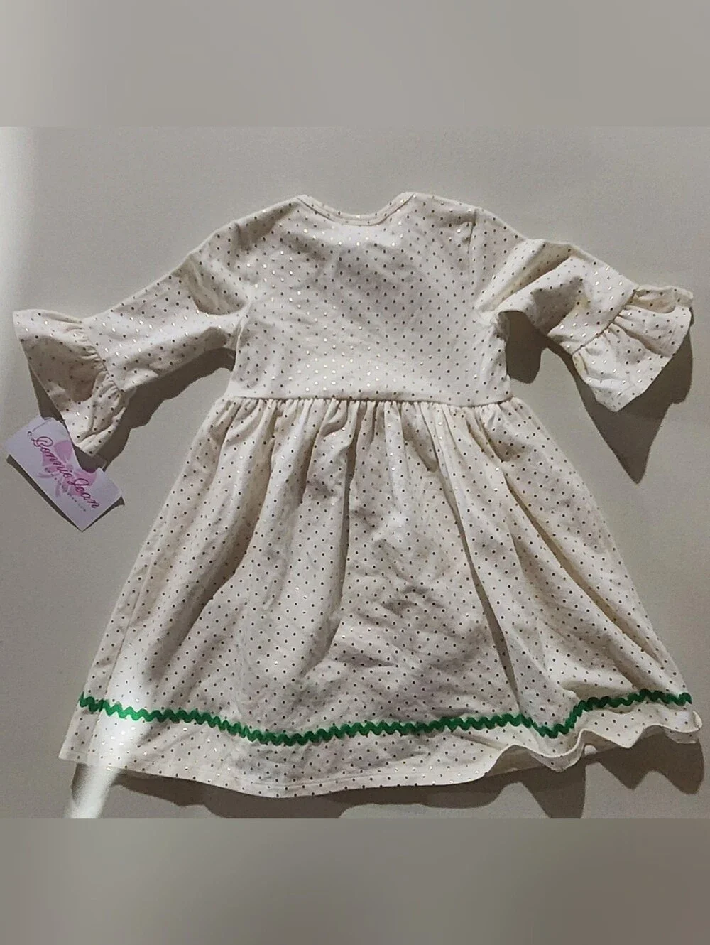 Bonnie Jean Toddler Christmas Dress Size 3T